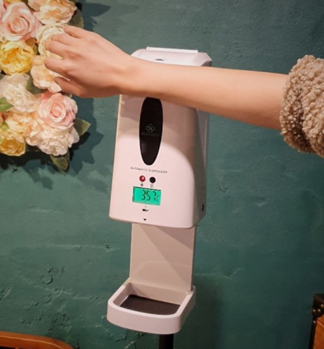 ▲코로나19 방역 신제품 ‘방역비서’ (출처=봄세이버)