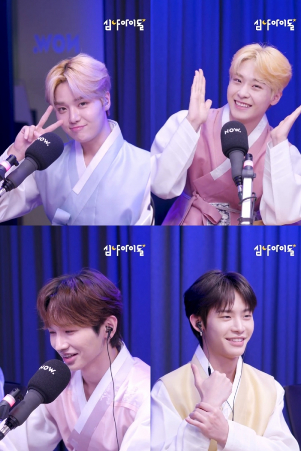 ▲TOO(사진=네이버 NOW. ‘심야아이돌’ 화면 캡처)