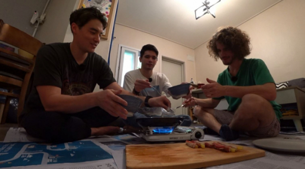 ▲‘어서와 한국은 처음이지’ 파올로X스티븐X유진(사진제공=MBC에브리원)