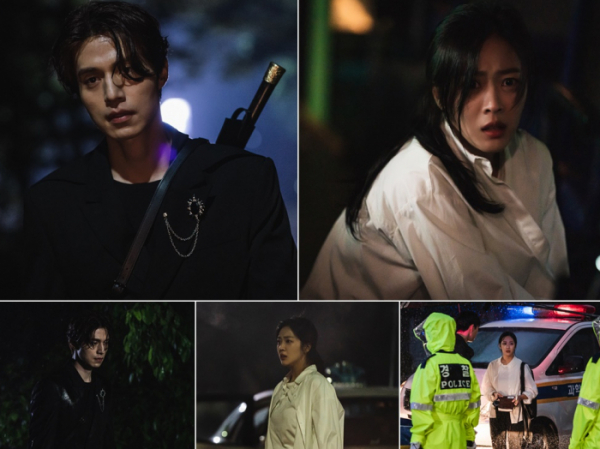 ▲‘구미호뎐’ 이동욱-조보아(사진제공=tvN)