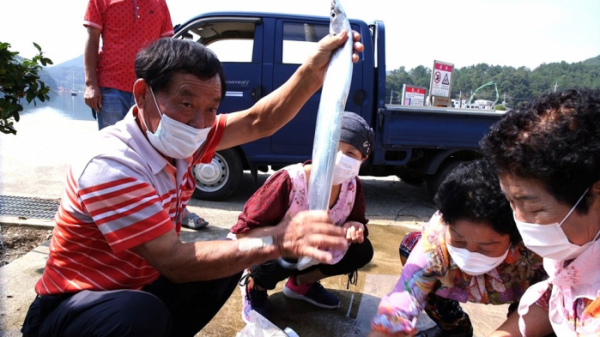 ▲'한국인의 밥상' 남해 미조항 갈치(사진제공=KBS 1TV)