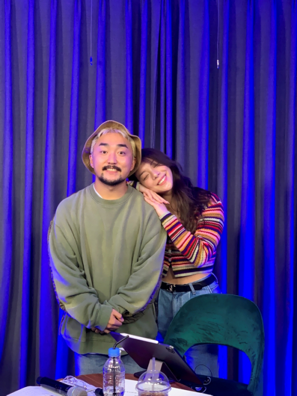 ▲유병재X에일리(사진=네이버 NOW. '누리끼리' 제공)