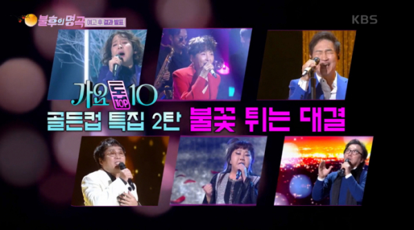 ▲'불후의 명곡' 골든컵특집(사진제공=KBS2)