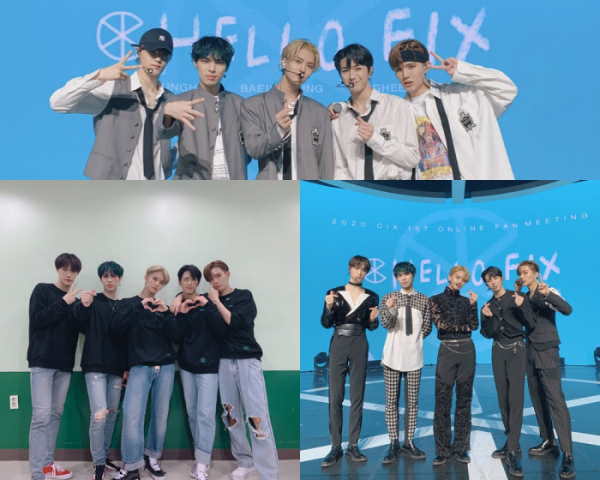 ▲CIX 온라인 팬미팅(사진=CIX 공식 SNS)