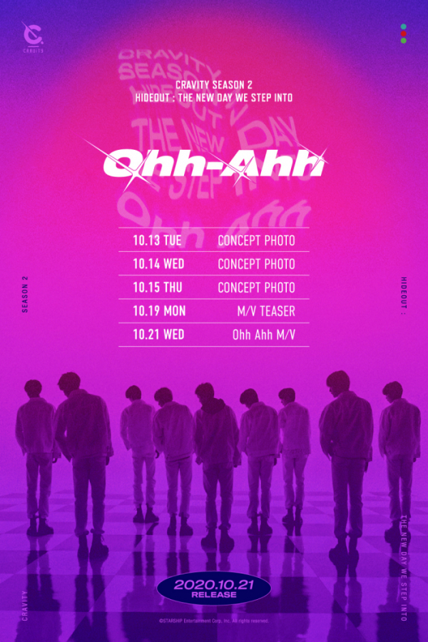 ▲크래비티(사진제공=크래비티 공식 SNS)