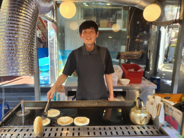 ▲구리 호떡 달인(사진제공=SBS)