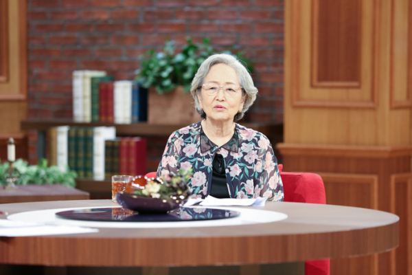 ▲EBS 초대석 김영옥(사진제공=EBS)