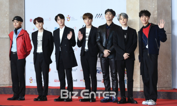 ▲방탄소년단(비즈엔터DB)