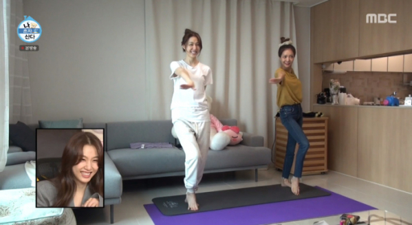 ▲서지혜 심민 저스트댄스(사진=MBC '나혼자산다' 방송화면 캡처)