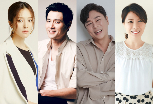 ▲왕빛나, 이해영, 김법래, 황영희(사진제공=각 소속사)