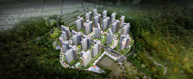 ▲대림건설 대전 옥계2구역 조감도. (자료제공=대림건설)