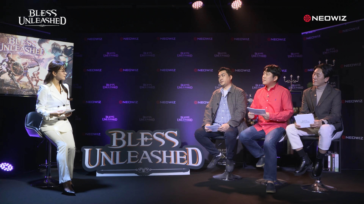 ▲블레스 언리쉬드 온라인 미디어 쇼케이스 이미지.  (사진제공=네오위즈)