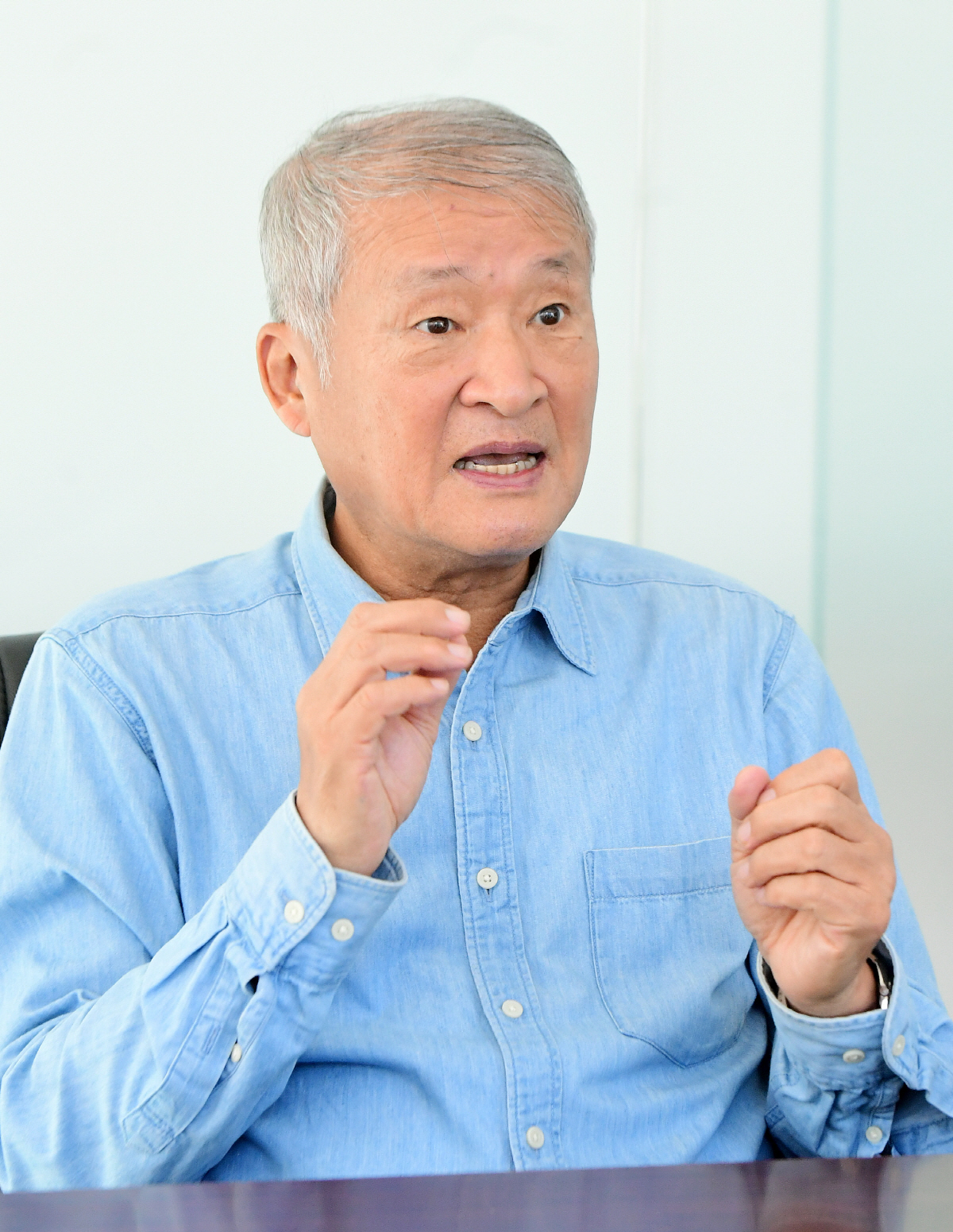 ▲배진건 이노큐어테라퓨틱스 수석부사장이 3일 경기도 성남 분당구 판교 사무실에서 이투데이와 인터뷰를 하고 있다. 고이란 기자 photoeran@