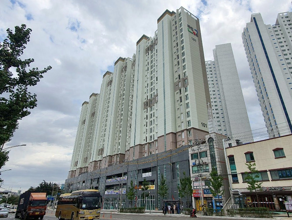 ▲인천 송림 파인앤유 전경. (코람코자산신탁)