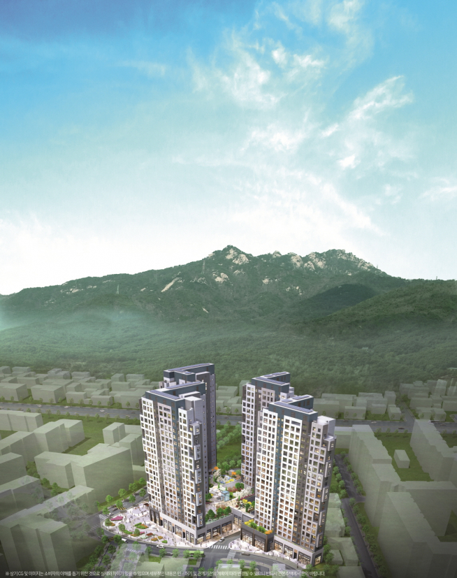 ▲현대엔지니어링 '힐스테이트 도봉역 웰가' 조감도. (현대엔지니어링)