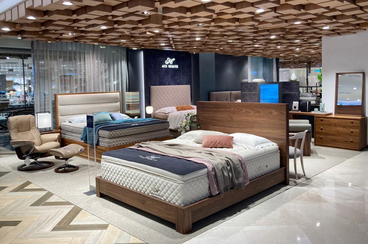 ▲대한민국 대표 침대 브랜드 에이스침대가 롯데백화점 잠실점에서 에이스 헤리츠 팝업스토어 오픈을 기념해 풍성한 프로모션을 진행한다. (사진제공=에이스침대)