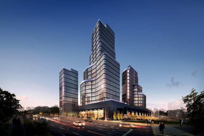 ▲서울 강남구 '원에디션 강남' 투시도. (자료제공=지엘스포월드   PFV)