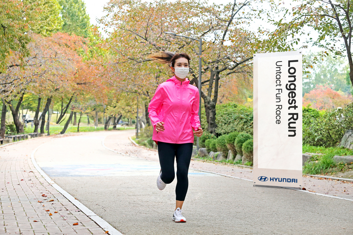 ▲현대차의 친환경 사회공헌 캠페인 '롱기스트 런'이 올해로 5회째를 맞았다.  (사진제공=현대차)