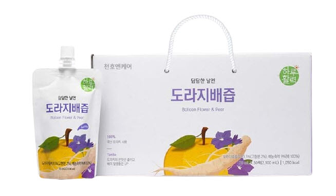 ▲천호엔케어 하루활력 도라지배즙 30팩 2박스 (사진제공=이베이코리아)