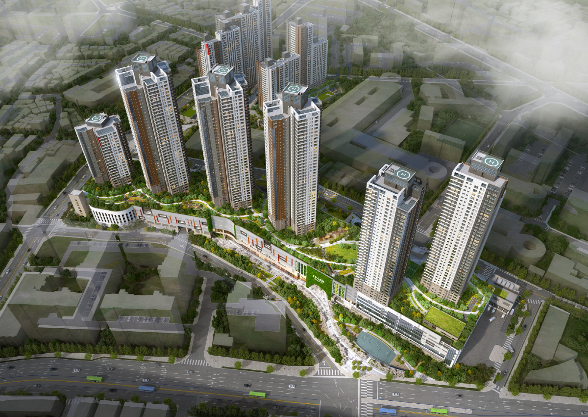 ▲공공지원 민간임대주택 ‘고척 아이파크’ 조감도. (자료 제공=HDC현대산업개발)