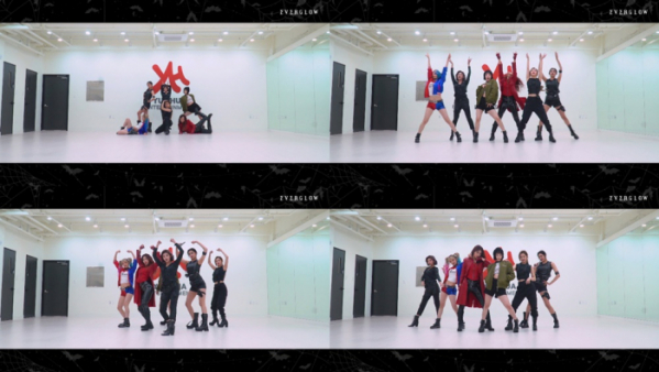 ▲에버글로우(사진 = 위에화엔터테인먼트 제공)