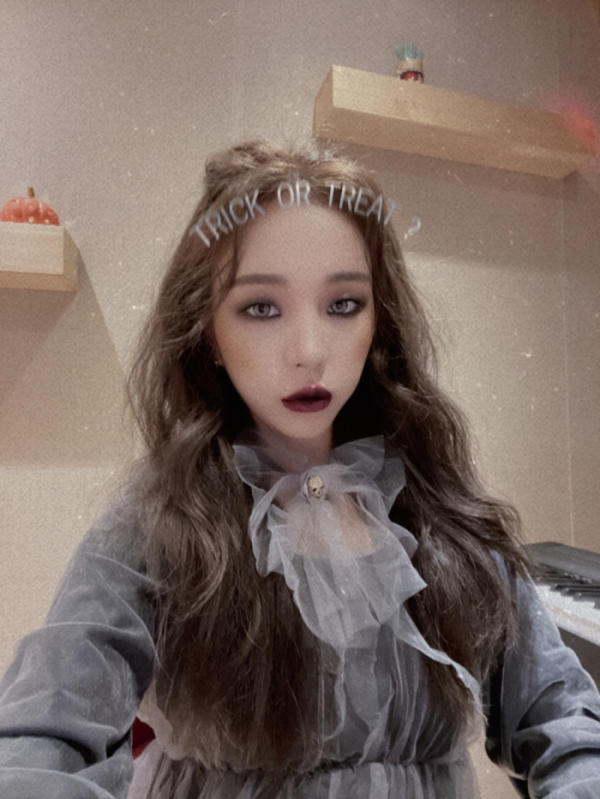 ▲백아연(사진 = 백아연 핼러윈 V LIVE )