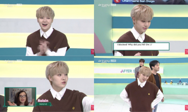 ▲TOO 재윤(사진=아리랑국제방송 'After School Club' 캡처)