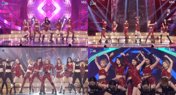▲'K-컬쳐 페스티벌' 에버글로우(사진제공=SBS)