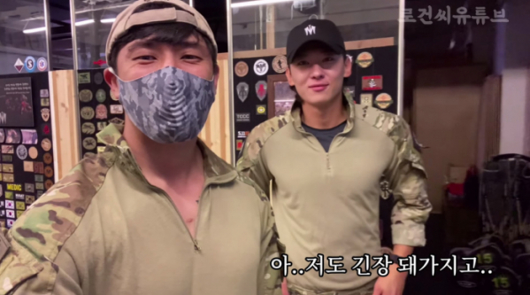 ▲'가짜사나이2' 로건 교관(사진=로건씨유튜브)