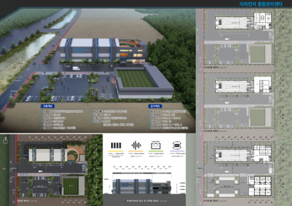 ▲경북 규제자유특구 '이차전지 종합관리센터' 평면도. (사진제공=중기부)