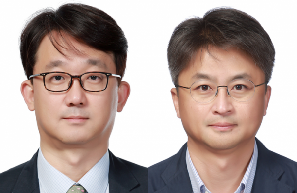 ▲이형석(왼쪽) 신임 부사장, 장기룡 신임 상무 (사진제공=LG생활건강)