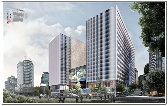 ▲'서울역-서대문 1·2 도시정비형 재개발구역 제1지구 정비계획 조감도'  (자료 제공=서울시)