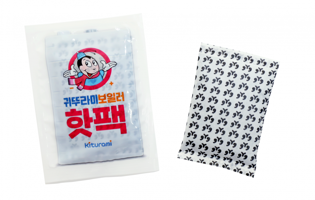 ▲귀뚜라미와 세븐일레븐의 콜라보 상품 ‘귀뚜라미보일러 핫팩’. (출처=귀뚜라미)