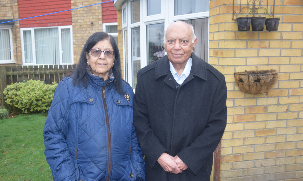 ▲영국에서 처음으로 신종 코로나바이러스 감염증(코로나19) 백신을 접종하게 될 80대 노부부. 사진제공 영국 국민보건서비스(NHS)
