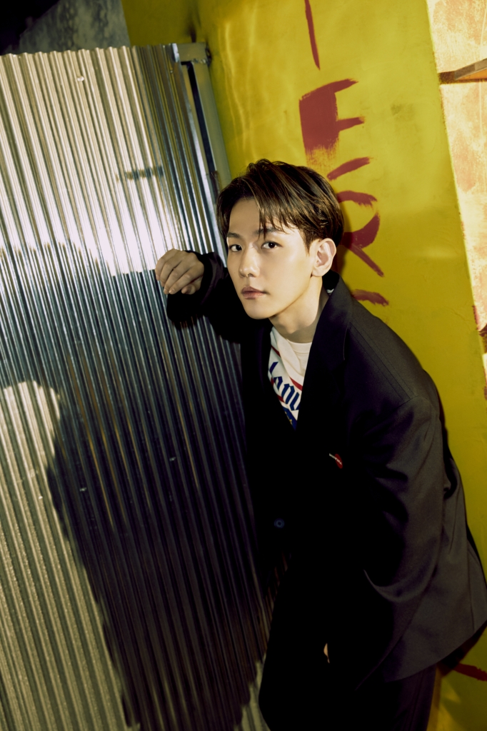 ▲SM엔터테인먼트 소속 연예인 엑소 백현. (사진제공=SKT)