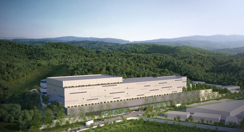 ▲'안성 이현리 저온물류단지 개발사업' 조감도. (자료 제공=호반건설)