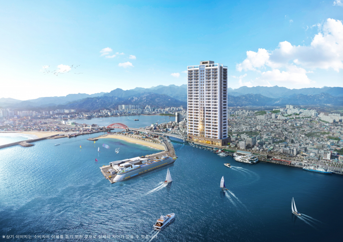 ▲‘속초자이엘라’ 조감도. (자료 제공=자이S&D)