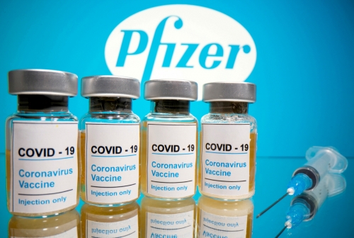 ▲미국 제약사 화이자와 독일 바이오엔테크가 공동 개발한 신종 코로나바이러스 감염증(코로나19) 백신. 코스타리카와 파나마는 15일(현지시간) 화이자의 백신을 승인했다고 밝혔다. 로이터연합뉴스
