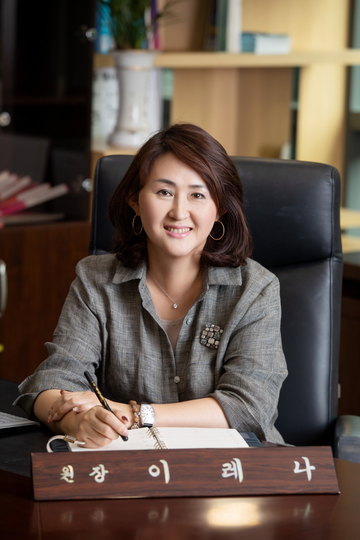 ▲이레나 한국수력원자력 방사선보건원장. (사진제공=한국수력원자력 방사선보건원)