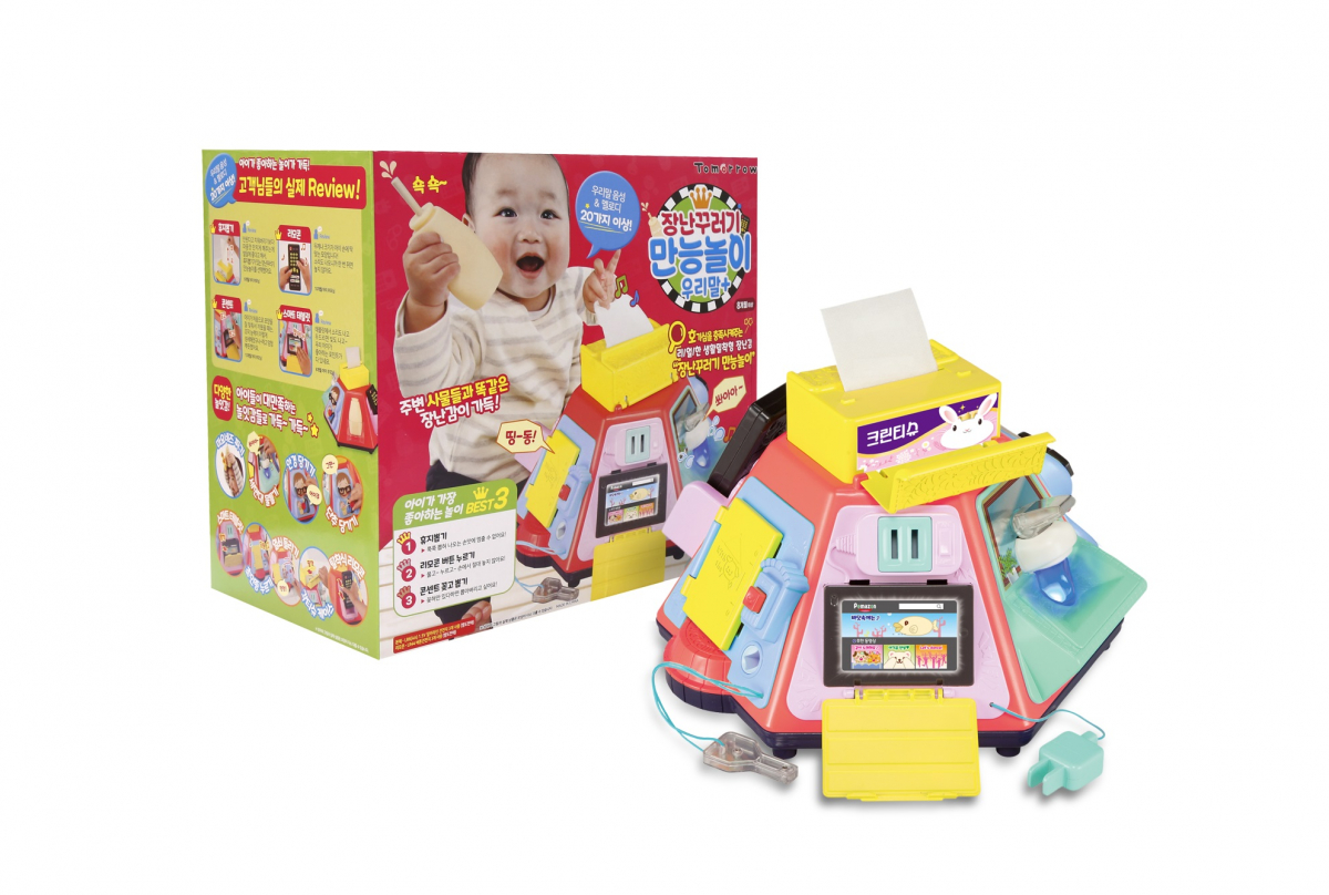 ▲투모로우 베이비 ‘장난꾸러기 만능놀이 우리말+’ (사진제공=손오공)