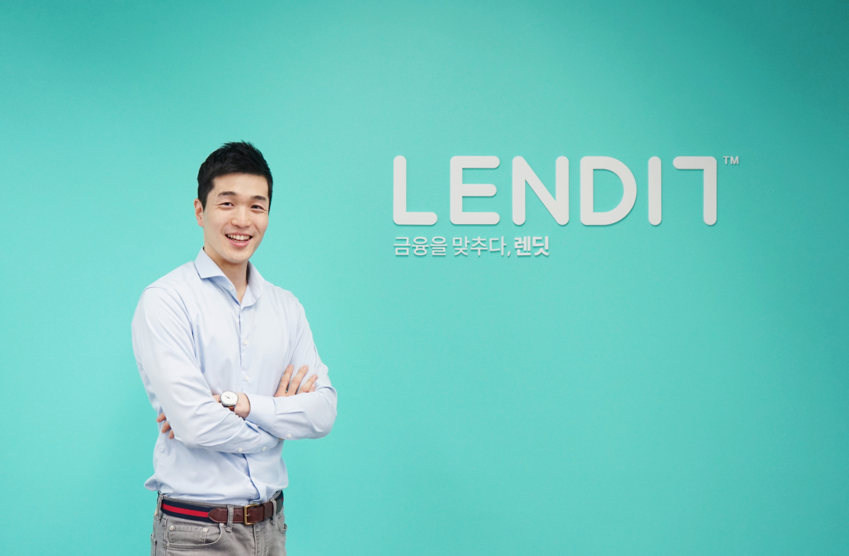 ▲김성준 렌딧 대표.  (사진제공=렌딧)