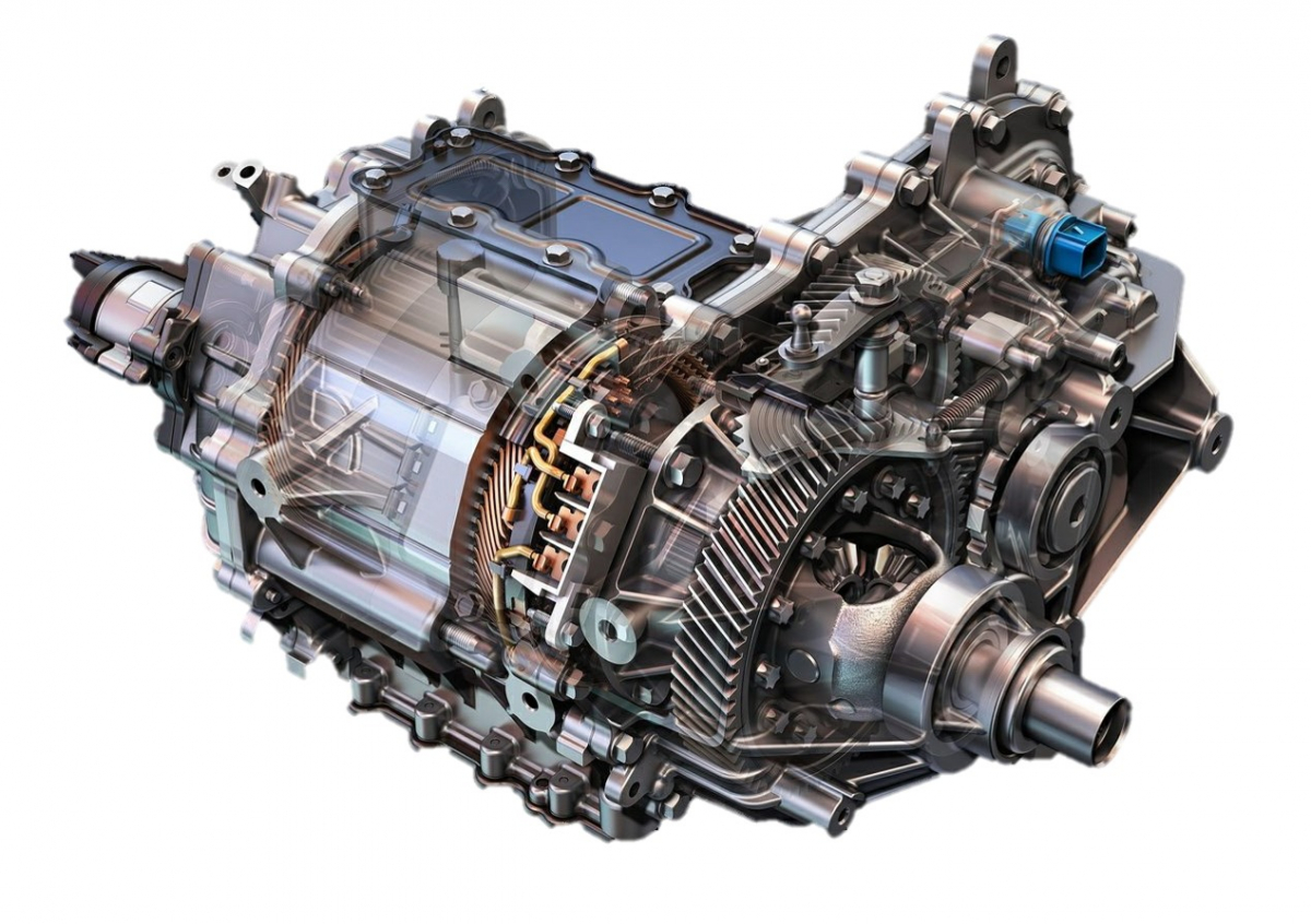 ▲전기차 파워트레인의 핵심 부품인 구동모터 (사진제공=LG전자)