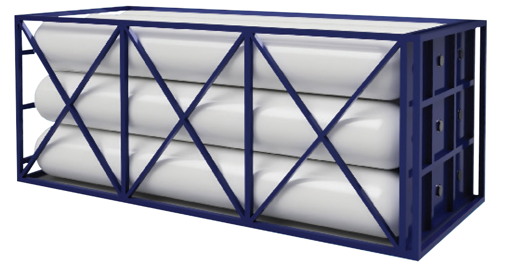 ▲시마론의 넵튠 타입4 탱크 (사진제공=한화솔루션)