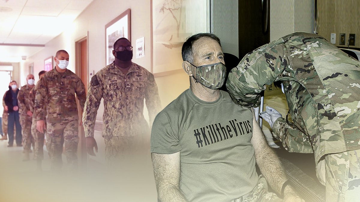 ▲주한미군이 29일 신종 코로나바이러스 감염증 백신 접종을 시작했다. (연합뉴스)