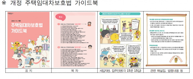 ▲주택임대차보호법 가이드북 (자료제공=서울시)