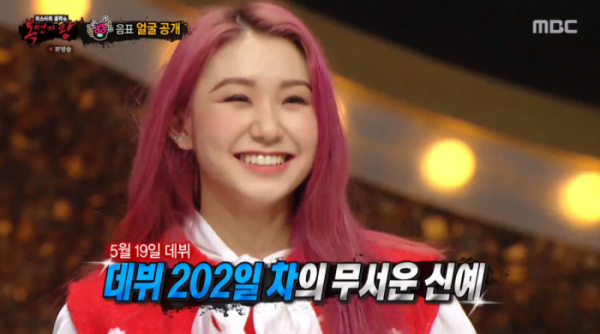 ▲시크릿넘버 데니스(사진=MBC '복면가왕' 방송화면 캡처)