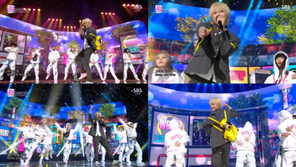 ▲‘인기가요’ 우즈(조승연)(사진제공=SBS)