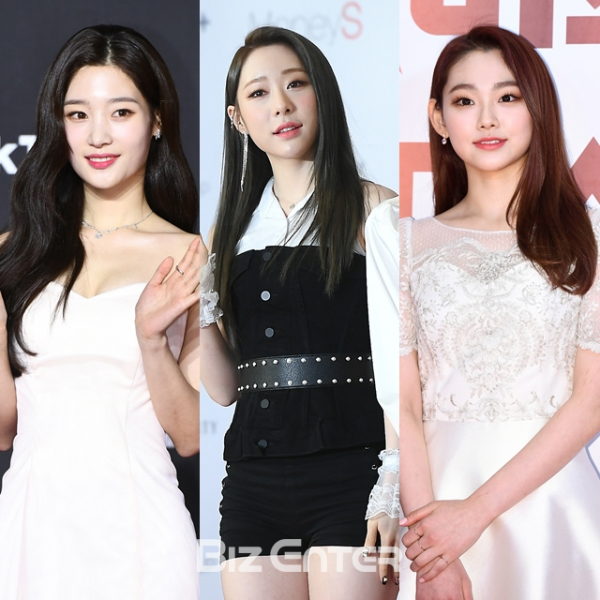 ▲정채연·연정·미나 코로나19 음성(비즈엔터DB)