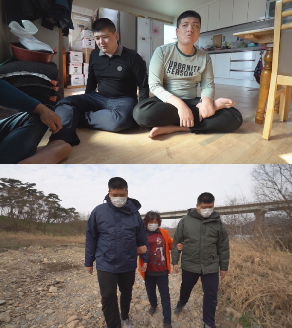 ▲지적장애 쌍둥이(사진제공=SBS)