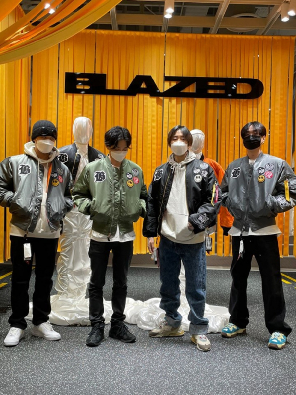 ▲BLAZED(사진=하이어뮤직 제공)